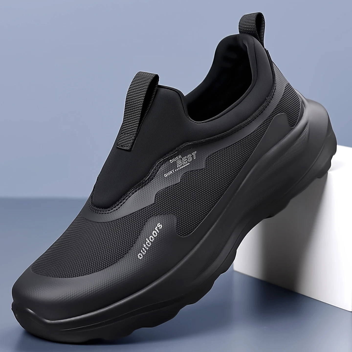 

Новые повседневные кроссовки 2026 года: легкие городские уличные кроссовки для путешествий, нескользящие, для легкого треккинга, слипоны для вождения