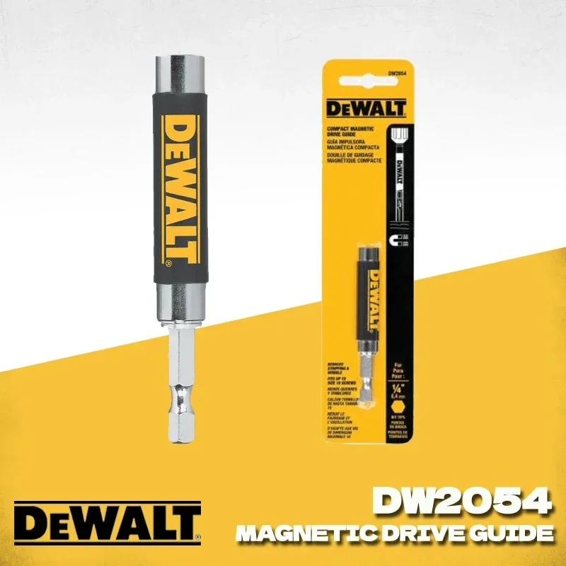Dewalt-magnetic Drive Guia Broca Hex Shank Chave de Fenda Elétrica Guia Compacto Sleeve Dw2054 4