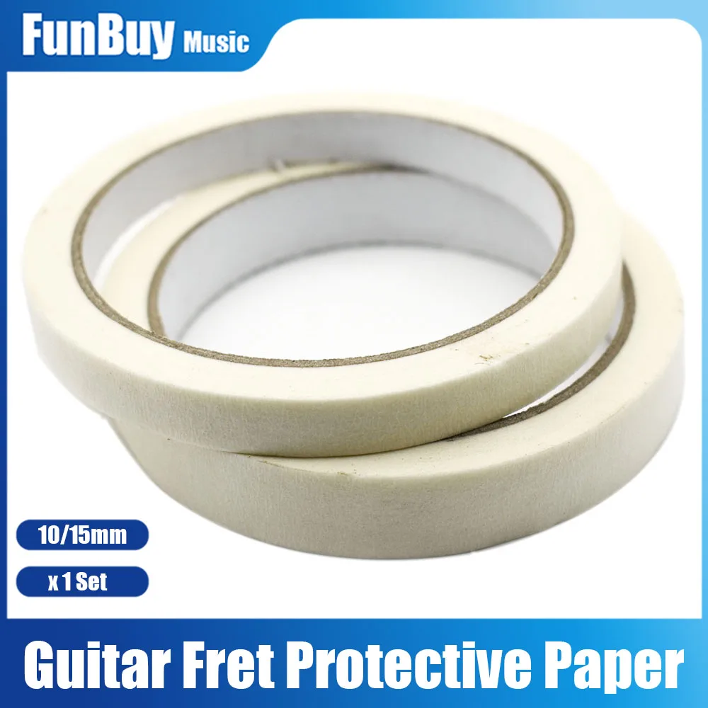 Guitar Fingerboard Masking Protective Paper Fret Polishing Protection Tape Masking Repair Luthier Tool Guitar Accessories