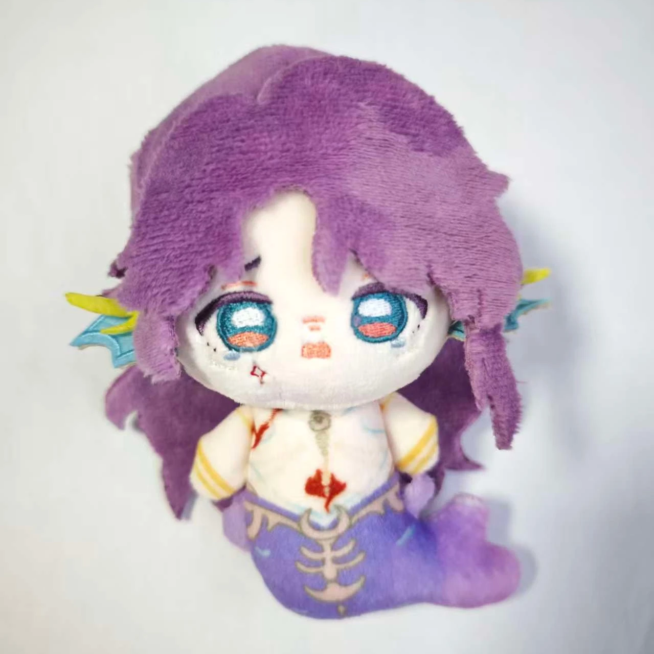 

Rafayel атрибуты, милая Q-версия, кукла-русалка с изображением морского бога, игра для тела, подвеска «Любовь и глубокое пространство», плюшевая подвеска для косплея на Хэллоуин