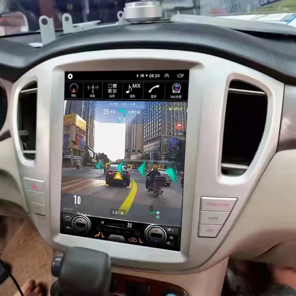 

2Din Android 13.0 8+256G For Toyota Highlander Kluger 2001-2007 Car Radio Multimedia Player GPS Navigation Auto Stereo Head Unit