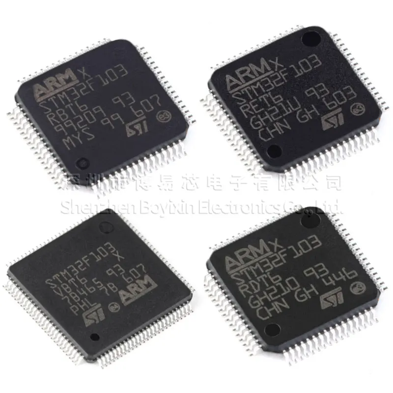 1 pièce STM32F103C6TSnapSTM32F103C8T6 STM32F103CBT6 STM32F103R8T6 RBT6 STM32F103RCT6 RDT6 RFT6 STM32F103V8T6 VBT6 VCT6 VET6