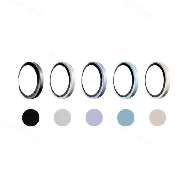 واقي عدسة ملون ثلاثي الأبعاد من الزجاج المقسى لجهاز Apple IPad 11th Gen (A16) 2025 10th 10.9 2022 Air 5 4 Mini 7 6 HD غطاء كاميرا #5