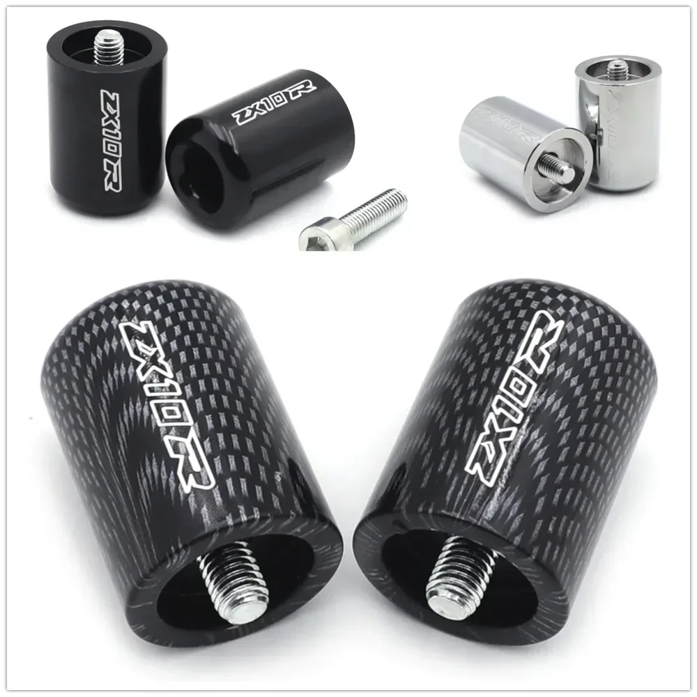 

Grip Bar End Slider Kit for Kawasaki 2006-2007 Ninja ZX14 ZX-10R ZX10RZZR600 Aftermarket Motorcycle Parts Carbon