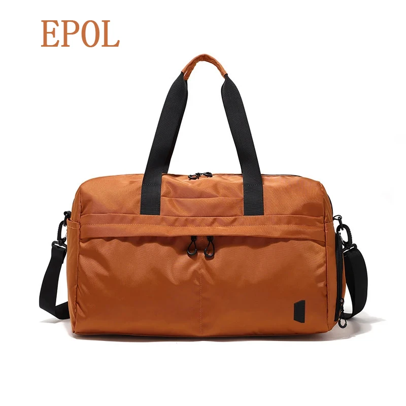 

EPOL Large Travel Luggage Bag Portable Fitness Bag with Independent Shoe Compartment Outdoor Sports Business Trip Bags 3062-06