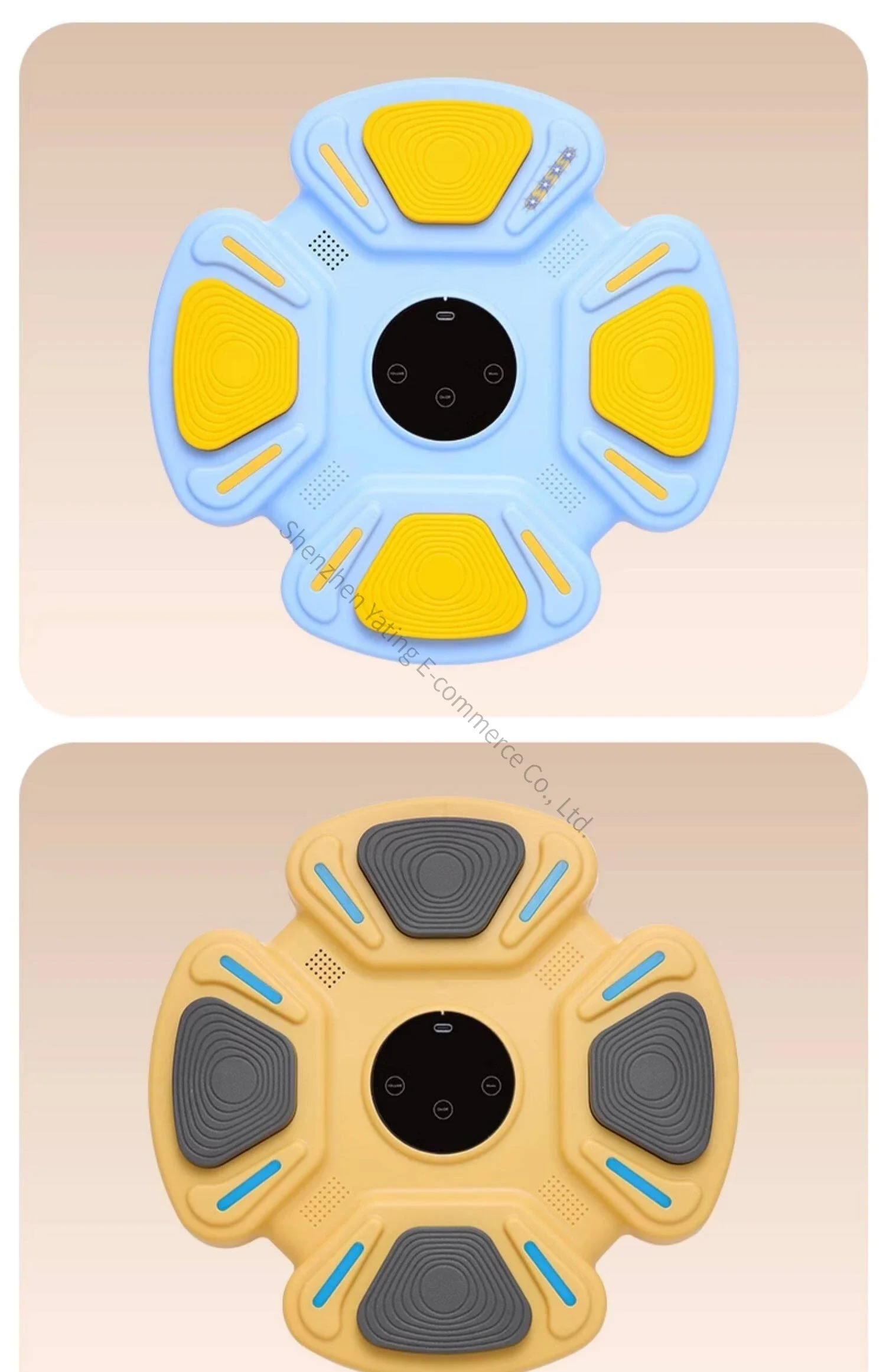 New Children's intelligent music boxing machine wall target Household electronic reaction boxing target adult Sanda trainer