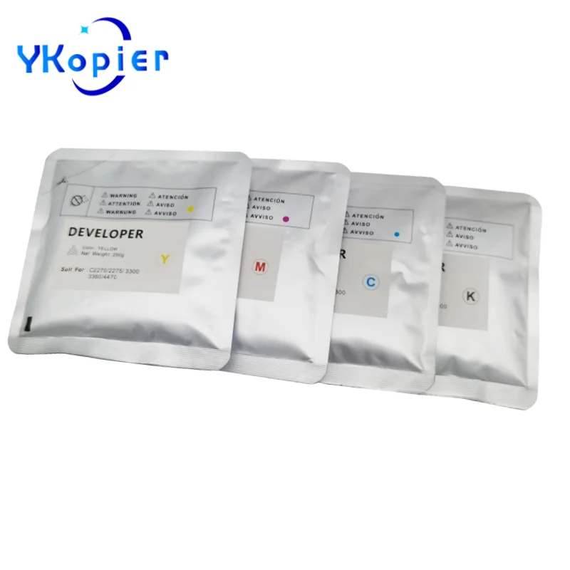 C2260 Original Used CMYK 250G Developer Powder For Fuji Xerox C2260 C3300 C3370 C3375 C5570 C5575 C7545 C7535 C7556 Developer