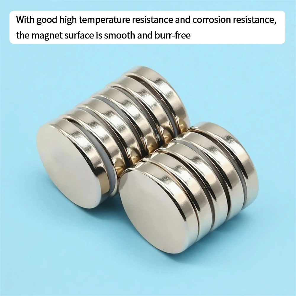 Neodymium Magnet 25x5mm Square Extra Strong Reusable Sticky Firmly Office Organizer Home Storage Tool Fixing