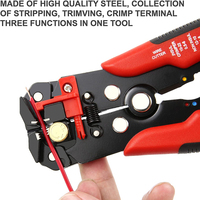 Wire Stripper Tools Multitool Plier Crimper Cable Cutter Multifunctional Stripping Tool Crimping Pliers Terminal 0.2-6.0mm2 tool