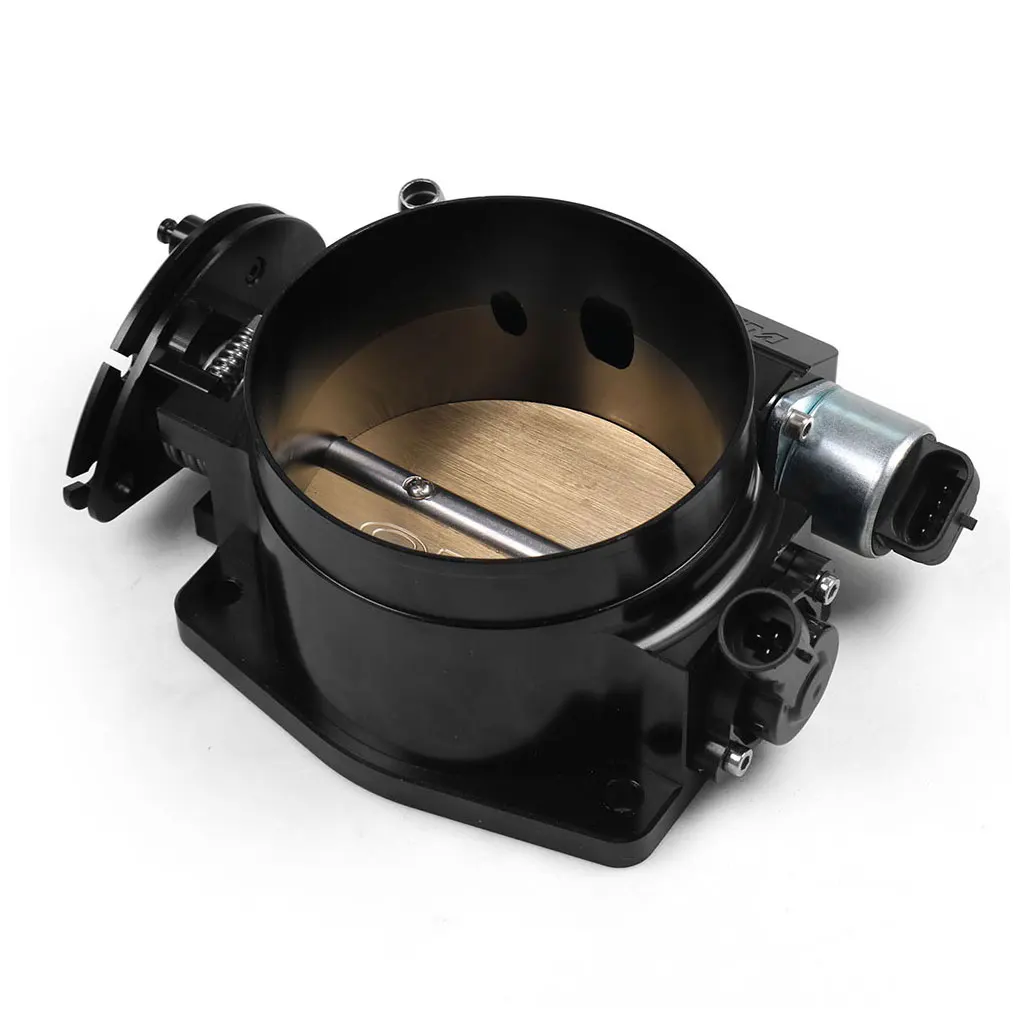 Black Racing Car Intake Manifold Throttle Body High Performance Guaranteed Efficient Alloy 102mm