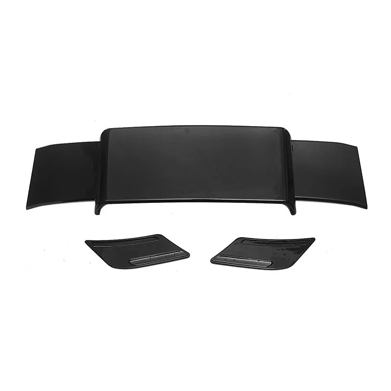 Rear Wing Trunk Spoiler Decklid Lid Trim Splitter Lip For Mercedes Benz G Class W464 G63 G500 G350 G550 2018-2024 Glossy black