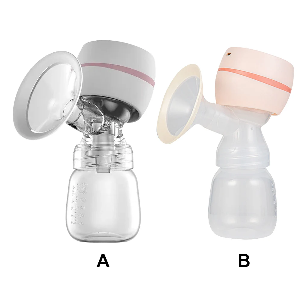 

Breast Pump Electric 3W 180ml USB Rechargeable Baby Breastfeeding Bottle Adjustable Portable Milk Collector Pink