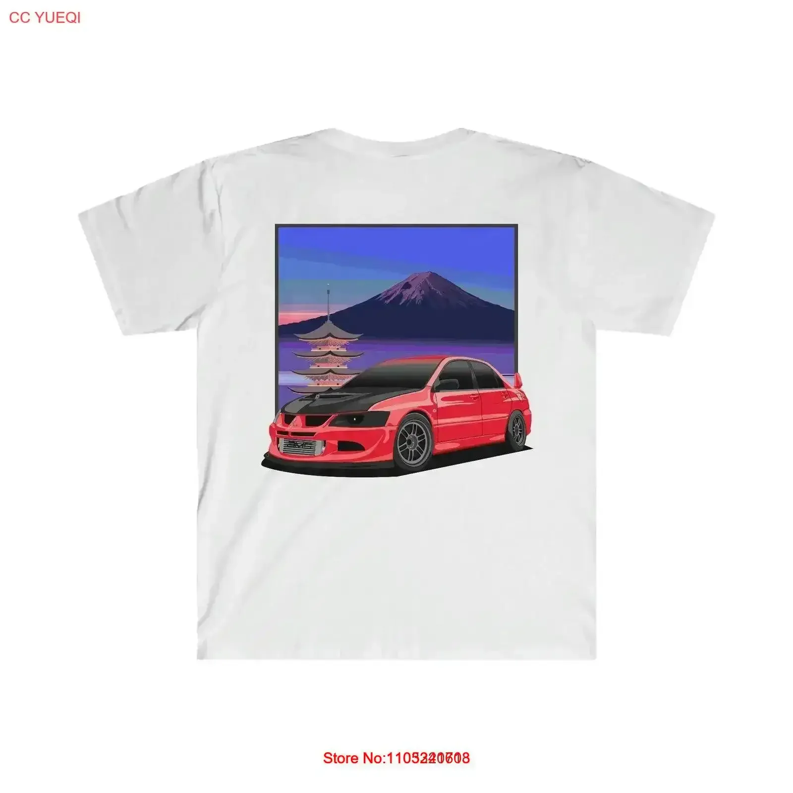 

Футболка JDM Evo, винтажная стираная повседневная модная эластичная мягкая уличная одежда, топ с графическим рисунком для повседневной носки, слегка дышащая