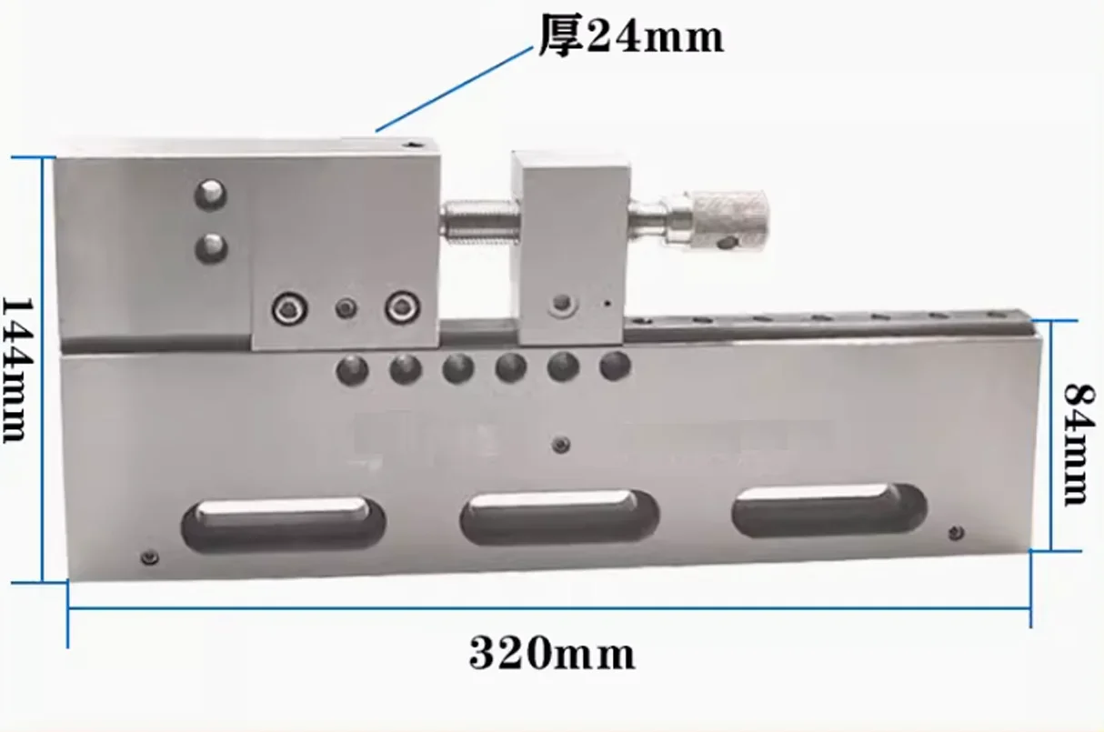 Best Seller WEMD Clamp Tool CNC Wire EDM Machine Vise Jig Holder 0-150mm Stainless Steel Fine-tuning Fixture