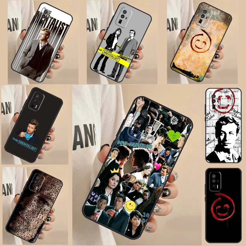 The Mentalist Red John Simon Baker Case For POCO F5 X3 X5 M6 Pro F4 X4 GT M5s F3 Cover For Xiaomi 12 13 Lite 12T 11T Pro 12X