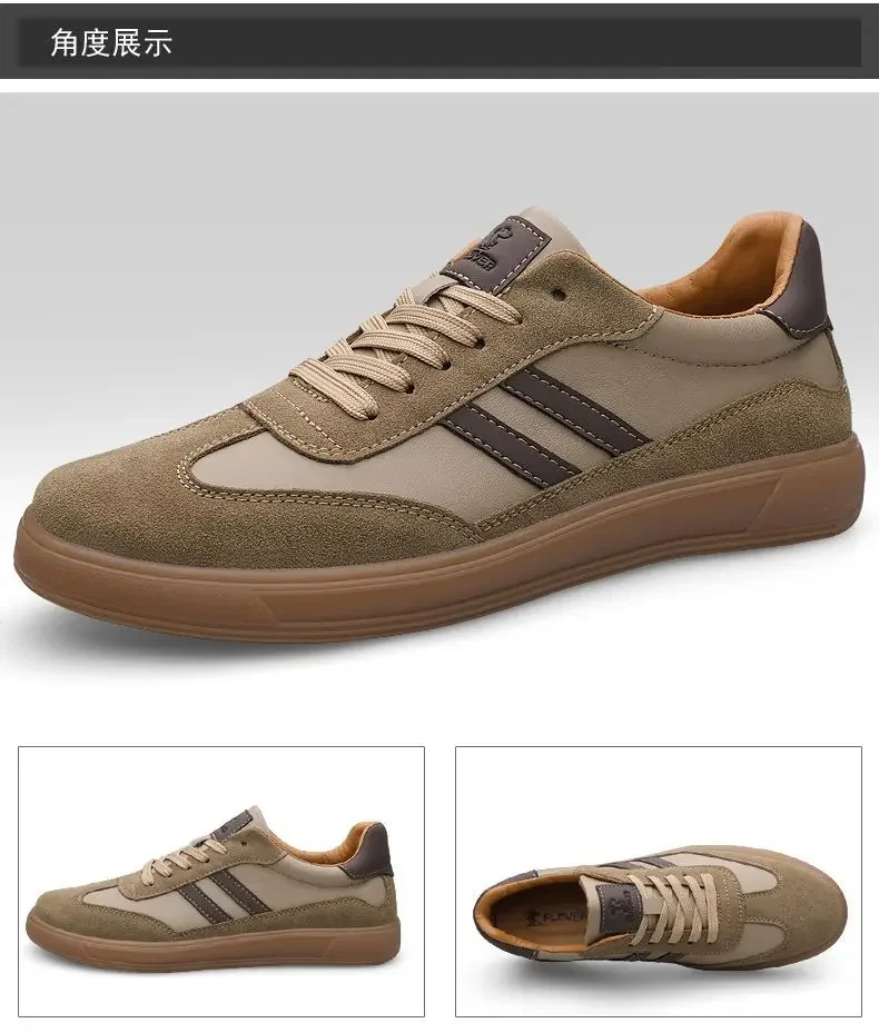 Klassische Designer-Schuhe für Herren, flache Turnschuhe, hochwertige Freizeit-Sportschuhe, Herren-Trainer, rutschfeste Herren-Skateboard-Schuhe für den Außenbereich – Detail 22
