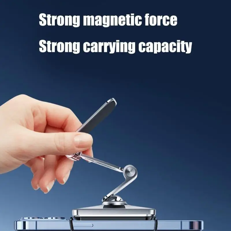 R53C حامل هاتف السيارة المغناطيسي آمن ومريح، حامل هاتف على لوحة القيادة 360 قابل للتعديل عالميًا للهاتف المحمول #4