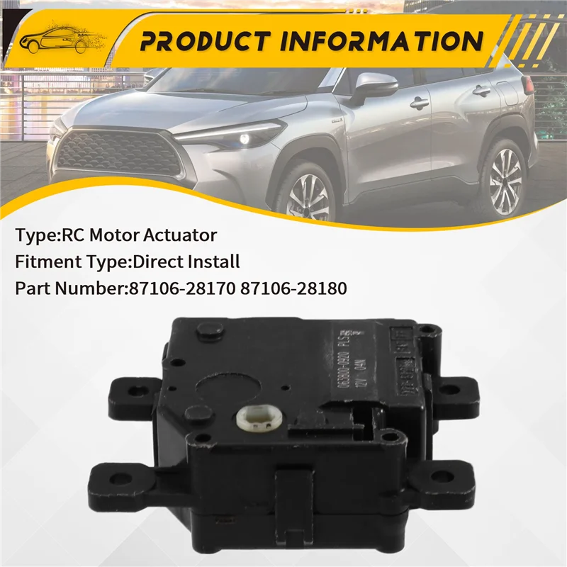 

RC Motor Actuator 8710628170 For Toyota Lexus Land Cruiser Prado RAV4 Alphard GS250 LS460L GX400 LX570 LM300H 8710628180