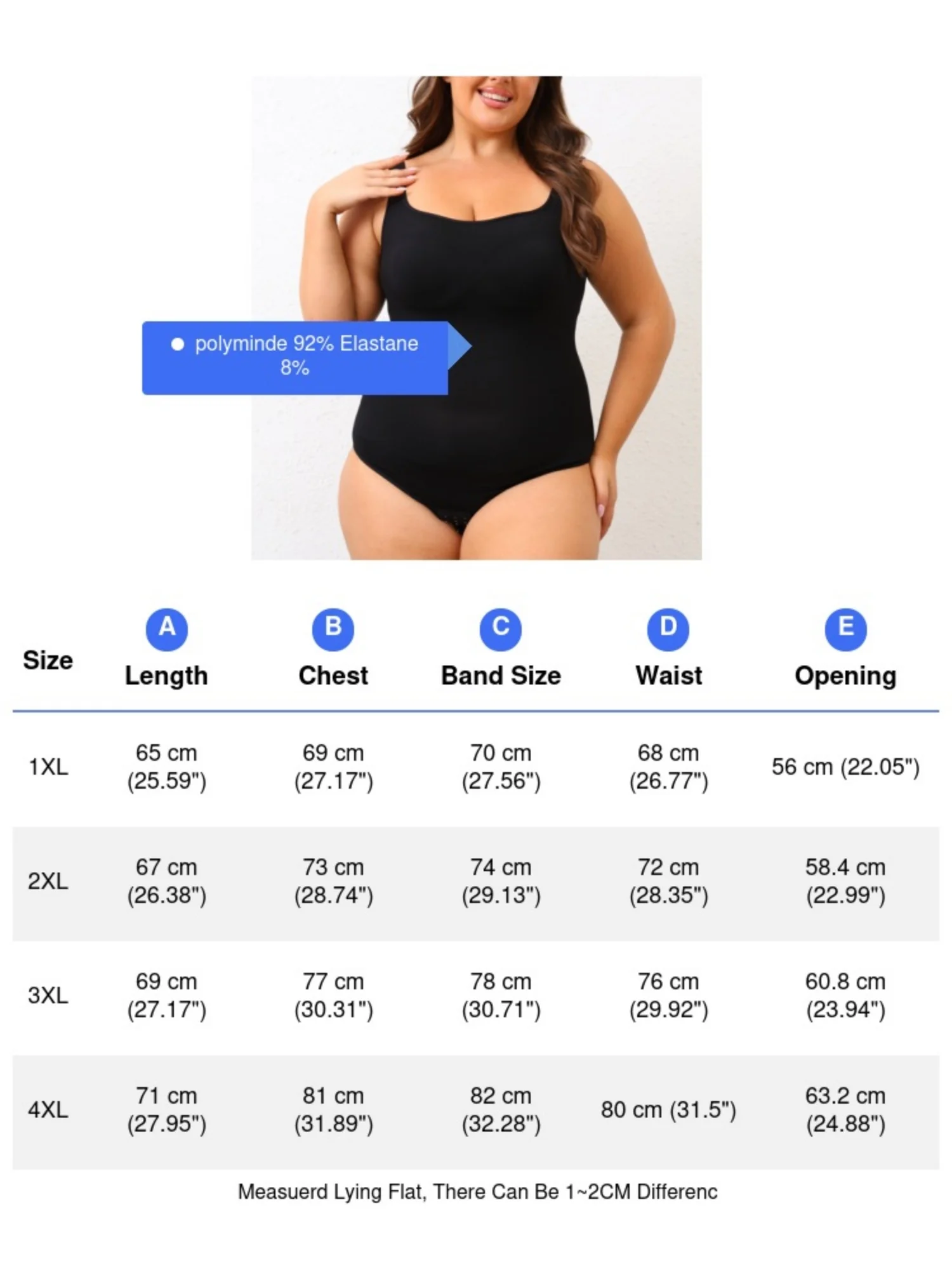ขนาดใหญ่ขนาด Body Sculpting ชิ้นเดียวสะโพกยกไม่มีรอยต่อผู้หญิงรัดตัวสลิงหน้าท้อง Body-Sculpting ชุดชั้นใน