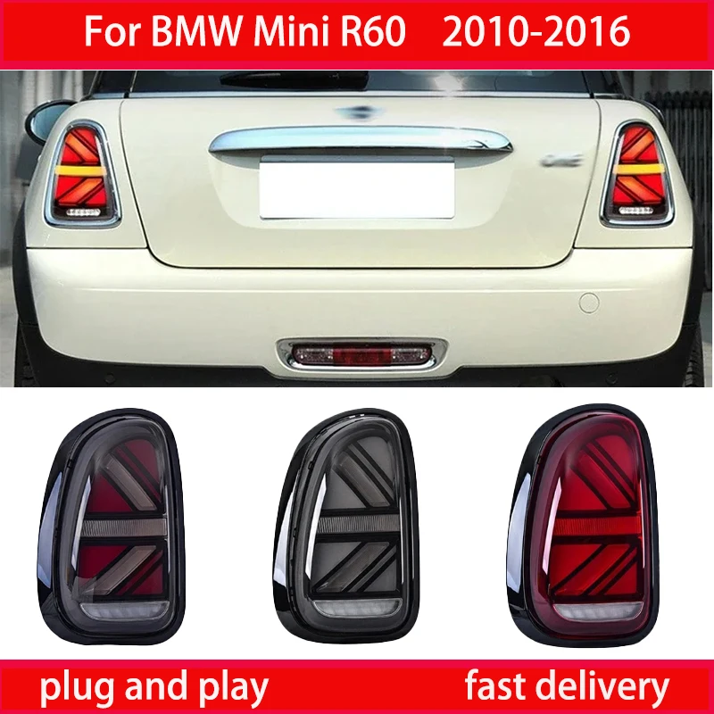 

Автомобильные светодиодные задние фонари в сборе для Mini Cooper Countryman R60 2010-2016, задние фонари с динамическими указателями поворота