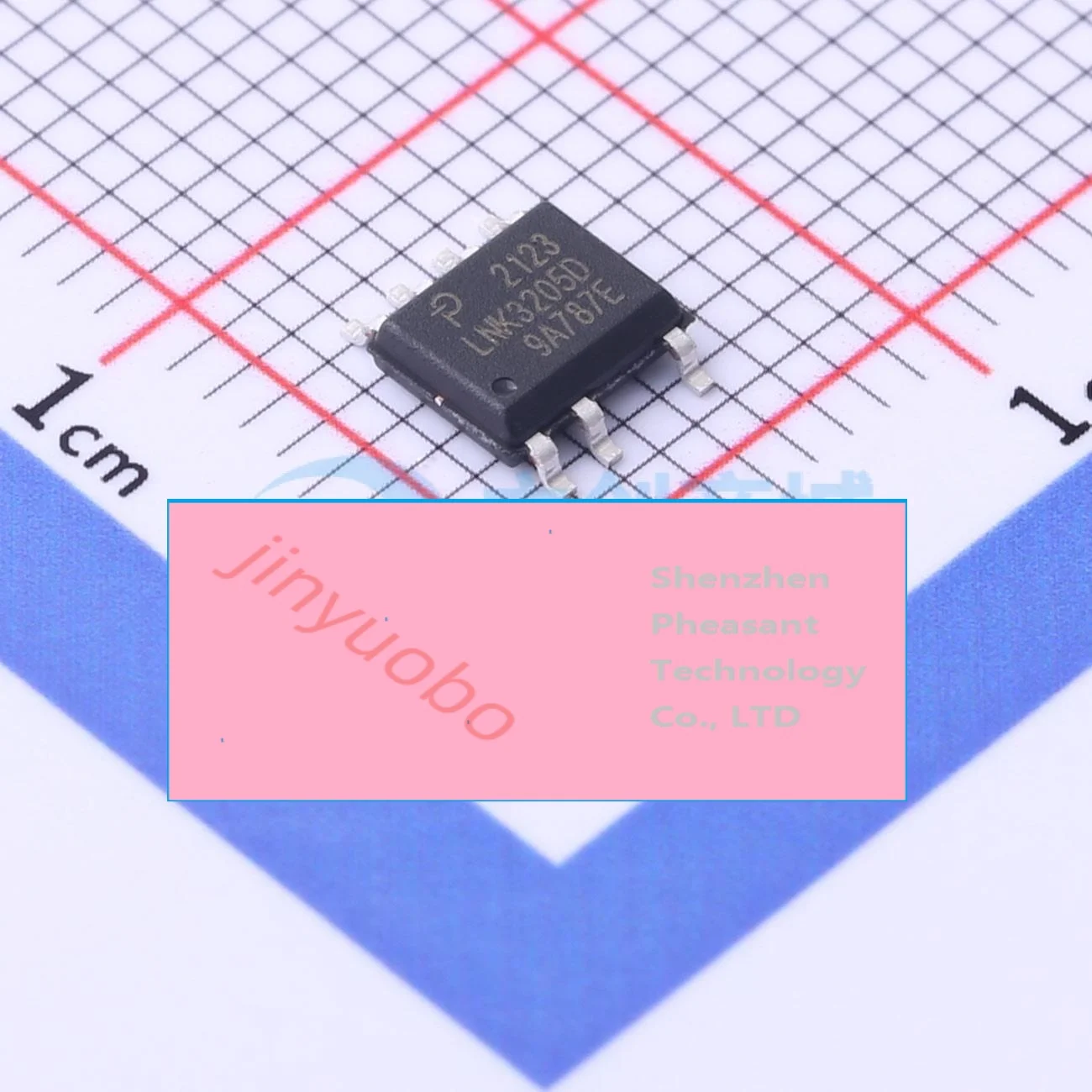 

10PCS LNK3205D-TL 7-pin A/D converter, surface mount mount, Max input voltage 265 V AC, SOIC package