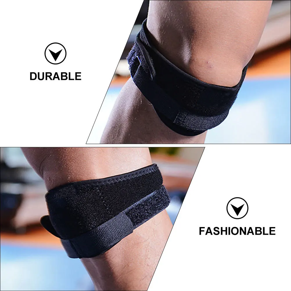 

1Pcs Knee Pad Breathable Wear-Resistant Patella Strap Adjustable Sports Knee Brace Outdoor Cycling Climbing Fitness Protector