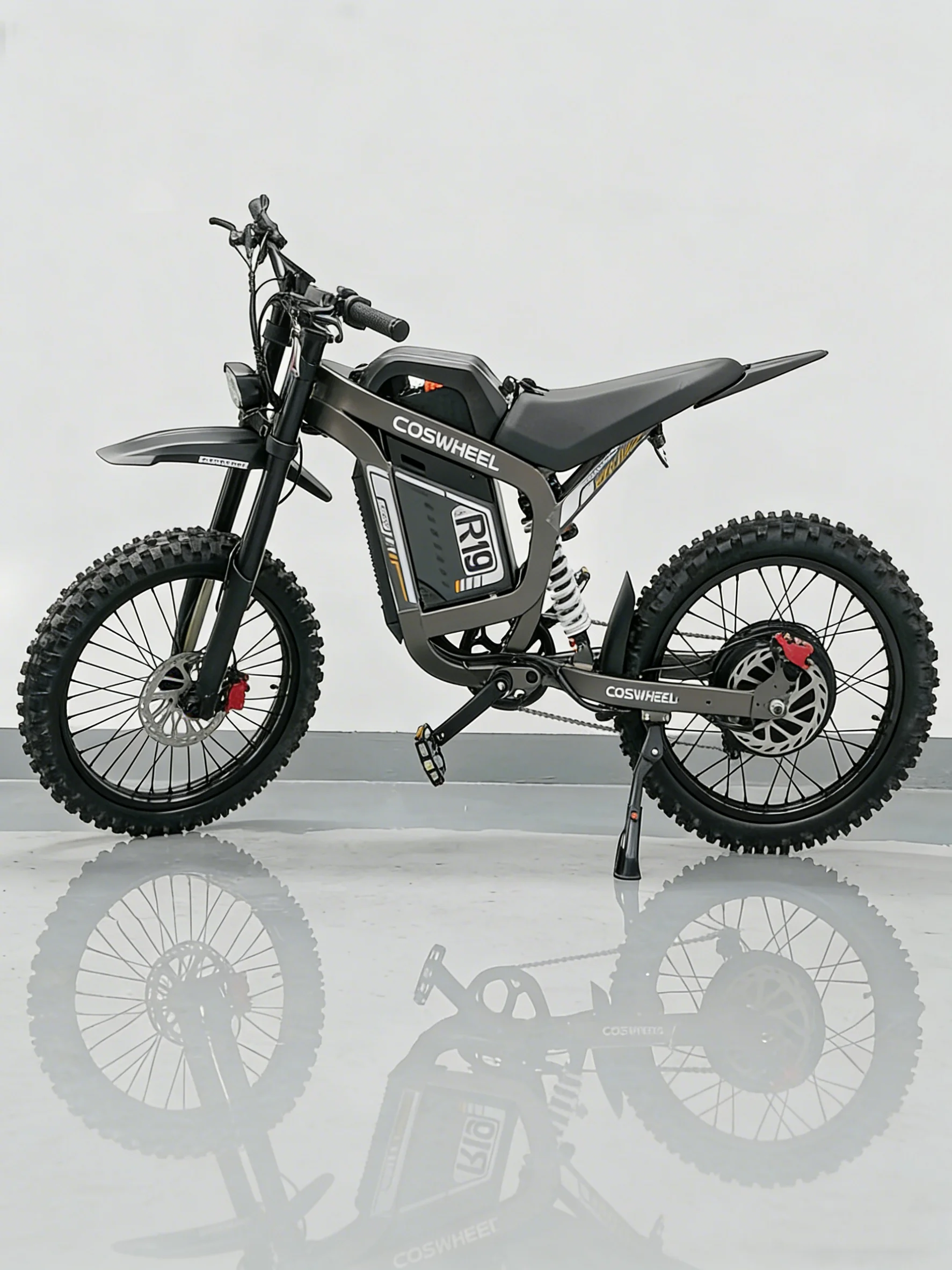 AliExpress NONE COSWHEEL R19 Readygo Electric Dirt Bike High Power 6000W Adult Ebike 72V40Ah Battery Off-Road Use 85km/h Mountain Bike Lithium
