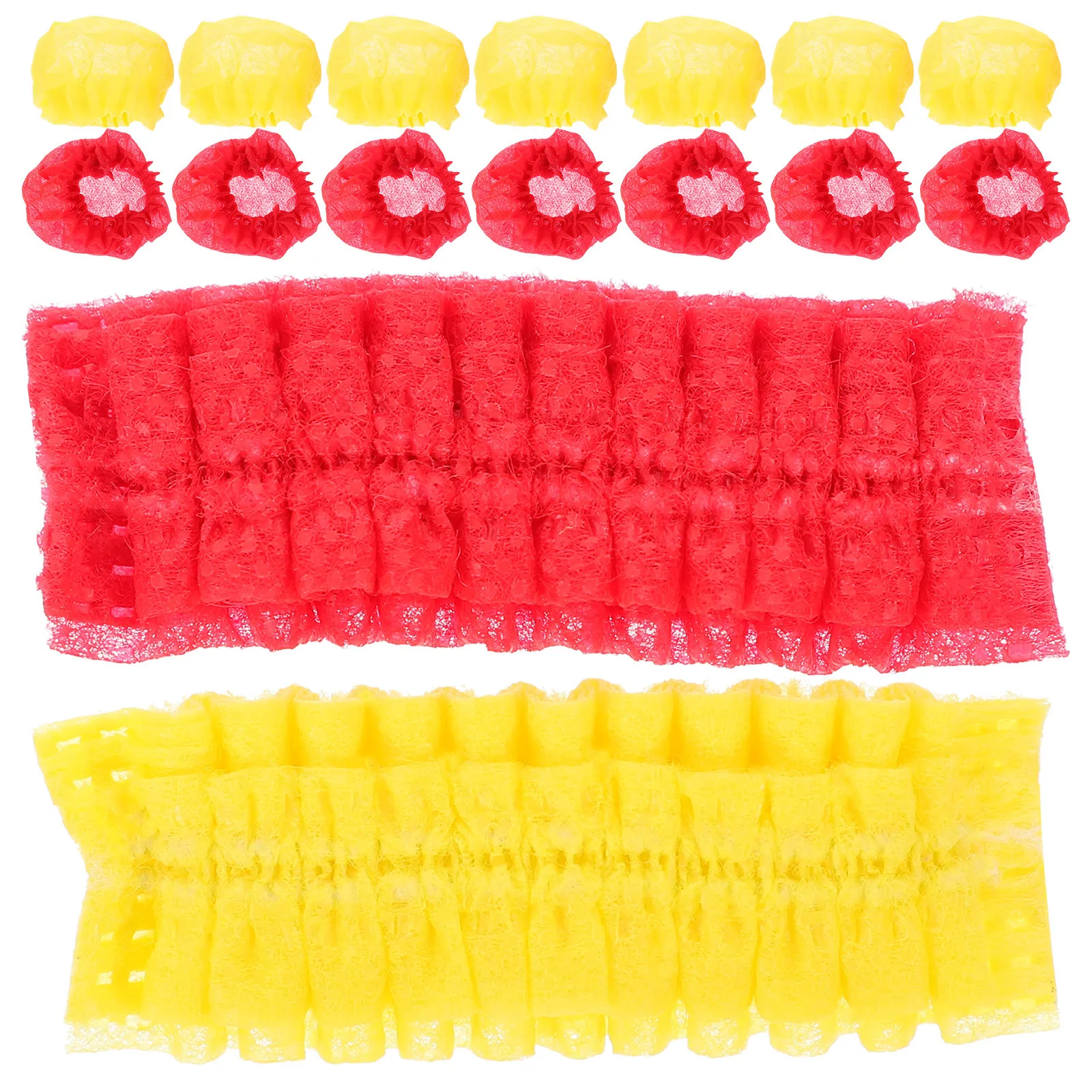 

200Pcs Single-Use Microphone Windscreen Non-Woven Handheld Mic Covers Adjustable Elastic Band Bulk for Ktv Live Events