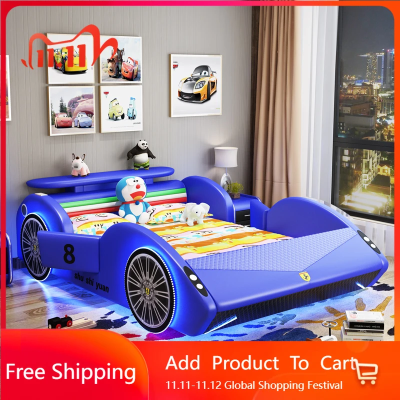 

Modern Bedroom Massage Bed Frame Smart Luxury Multifunctional Sleepingbed Platform Safe Letto Matrimoniale Trendy Furniture