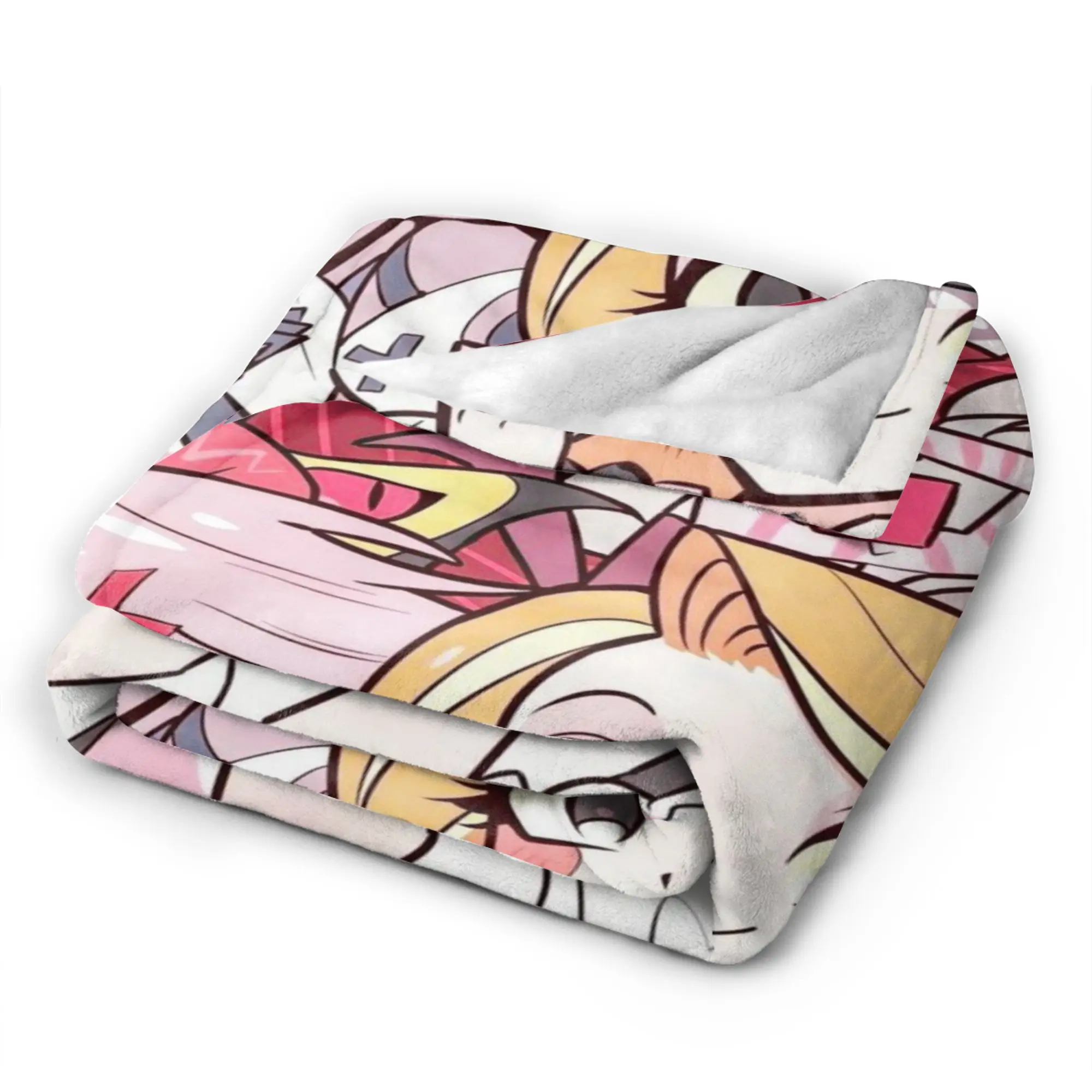 Hazbins Hotels temporada 2 Cobertor de flanela multifuncional super macio para colchas de quarto