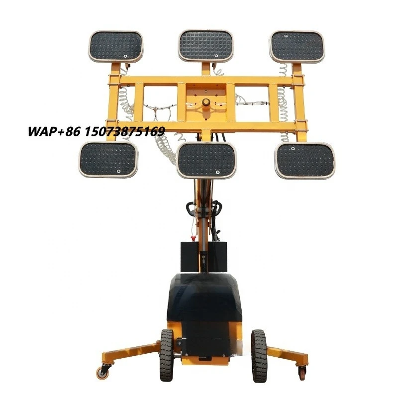 400kg 500kg Glass Steel Marble Installation Vacuum Lifter Electric Moving Lifting Robot Vacuum Glass Lifter for Sale