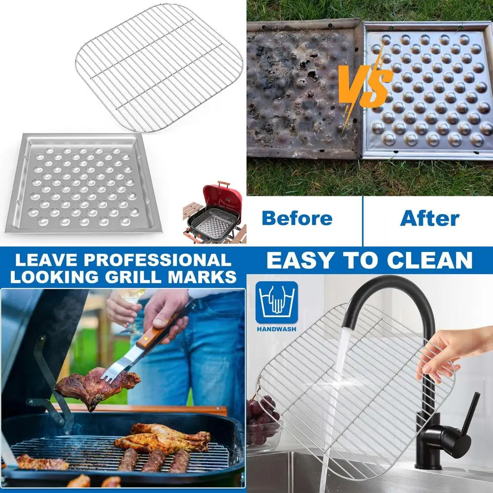 

Americana BBQ Grill Parts: Cooking Grids, Ash Pans for 1040.8.001, 1025.8.001 Models