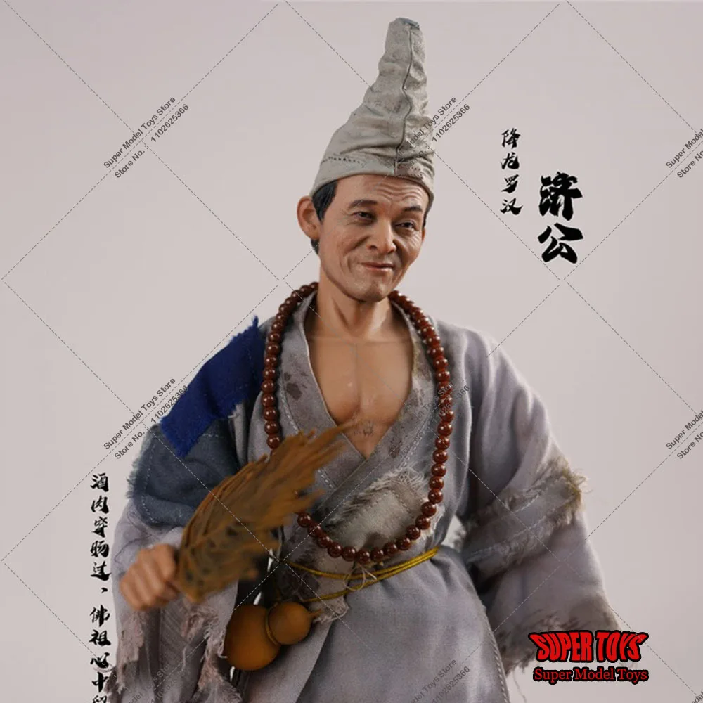 BLACKBOXTOYS BBT9027 1/6 Collectible Arhat Subdues the Dragon Divine Monk Ji Gong 12 inch Male Solider Action Figure Full Set