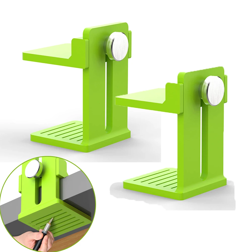 

FOSHIO 2PCS Precious Film Application Edge Cutting Tools Decorative/Protective Film Margin Measurement Alignment Accessories