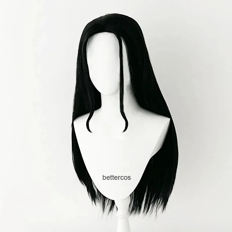 كاندي 2025 أنيمي روبن المرأة السوداء طويلة الباروكات تأثيري نيكو مقاومة للحرارة ملكة جمال Allsunday + غطاء شعر مستعار