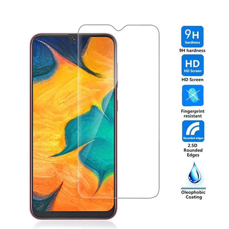 2 قطعة من الزجاج المقسى الشفاف لهاتف سامسونج جالاكسي S10 S20 Plus Ultra 5G S10E واقي شاشة لهاتف سامسونج نوت 20 10 Ultra Plu