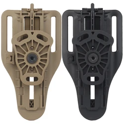 Adjustable Holster Attachments Belt Loop for Kydex Pistols Holsters Low Ride Belt Loop Platform, 3-Gear Adjustment Tactical Gear