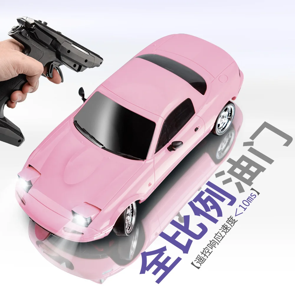 LD1804 الحرس الخلفي MX5(NA) نموذج سيارة 1/18 المصباح المخفي اللسان الانجراف سيارة RC التحكم عن بعد سيارة المدمج في جيروسكوب لعبة طفل هدية