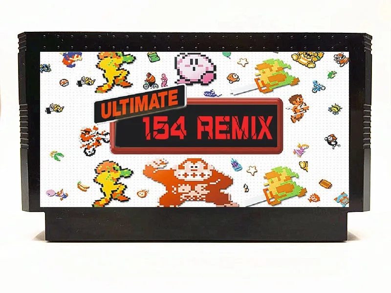 لعبة الريمكس الأفضل 154 في 1 E @ rthfob finalفانتازي y123 fazanadu TheZeld12 Megaman123456 60Pins عربة ألعاب