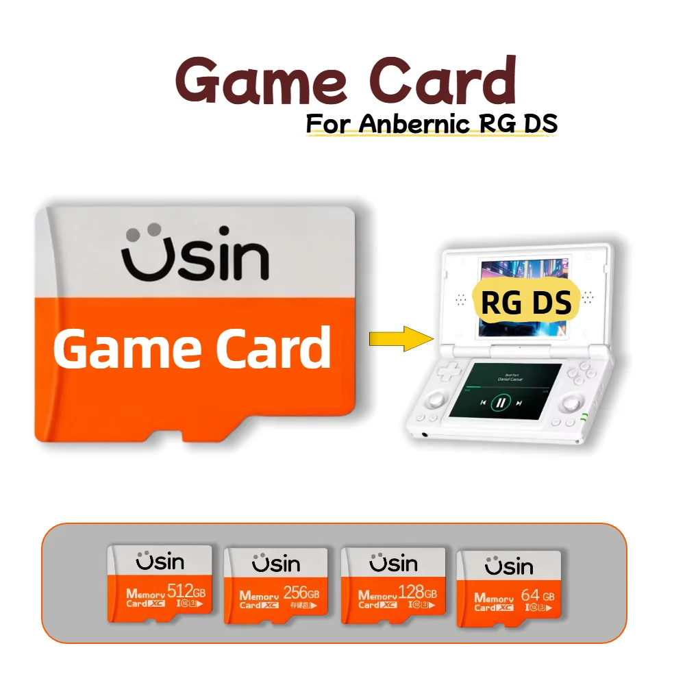 Karta Pamięci SD do Konsoli Przenośnej Anbernic RG DS RGDS Retro Video Games Flip Android More 3ds NDS Roms Pamięć TF H-SPEED 1T 512G — zdjęcie produktu 7