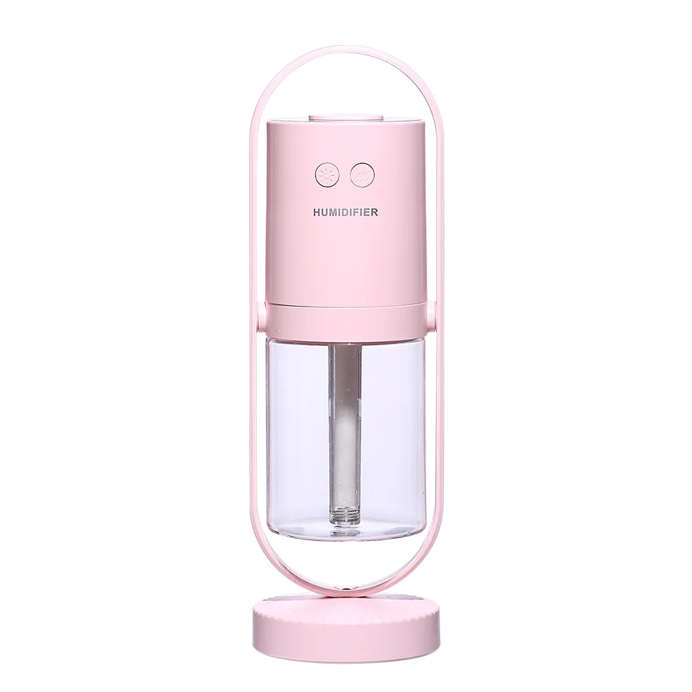 Creative rotatable projection USB charging mini magic humidifier for moisturizing, hydrating, and preventing dryness Air purifie