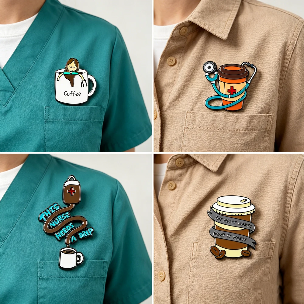 Medical Lab Coat - Medical Nurse Life Enamel Pin Humorous