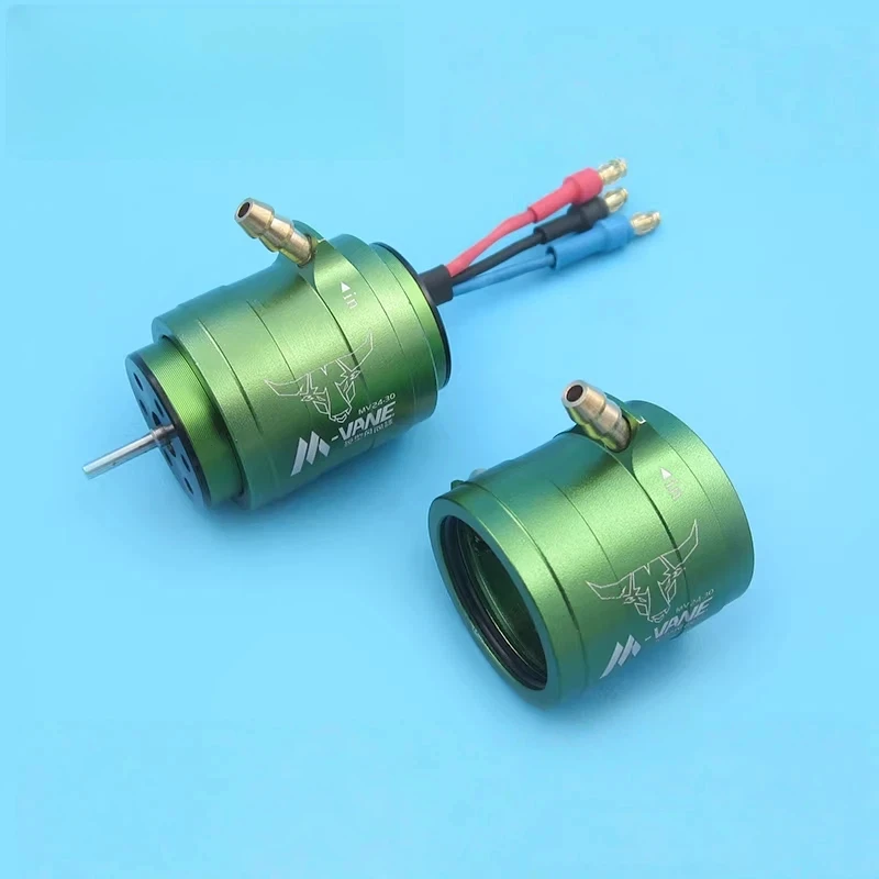 Model Vane 2440 High Speed Brushless Motor 2S 3S Water Cooled Bidirectional 40A Brushless ESC Water Cooling Jacket RC Boat Combo