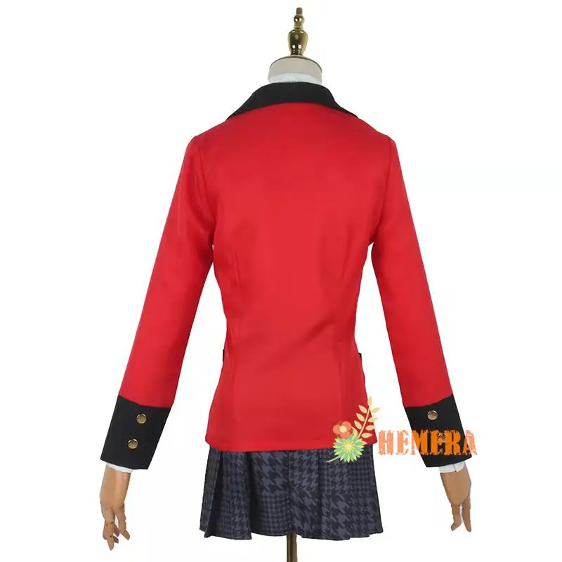 Kakegurui Jabami Yumeko Cosplay Anime Kakegurui Cosplays Costume School JK Uniform Wig Halloween Party Costume For Women Girls