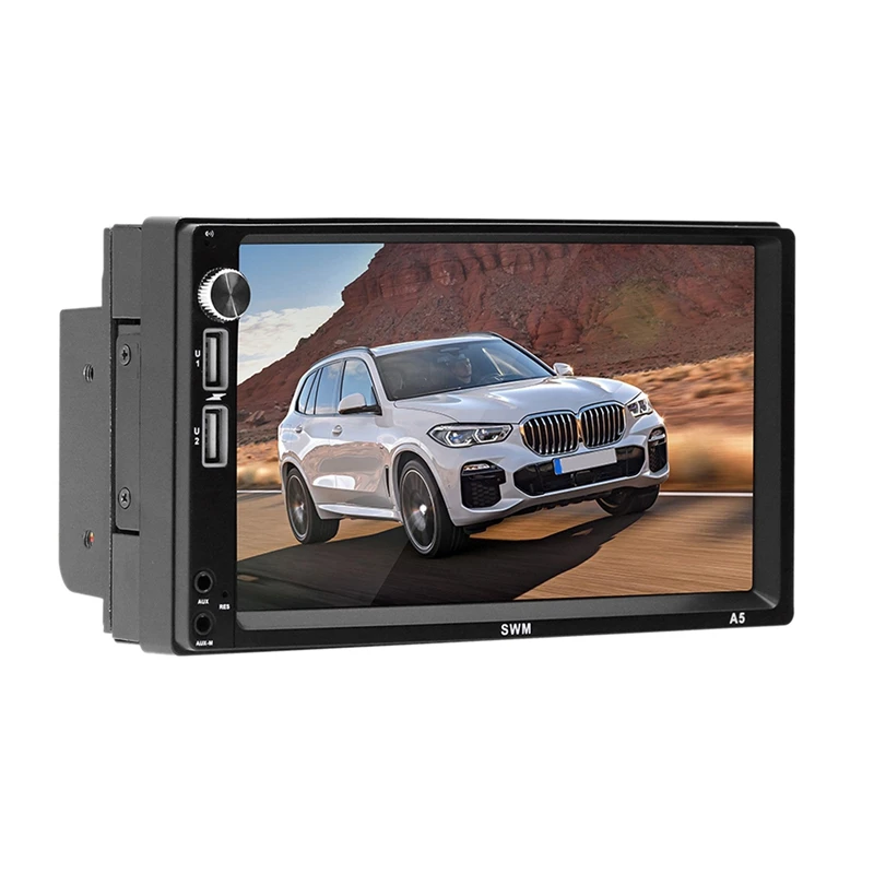 

7 Inch Android 8.1 Car Player 2Din MP5 GPS Stereo Receiver Driving Recorder Navigator Fm Radio Wifi Bluetooth 4.0 Head Unit A5