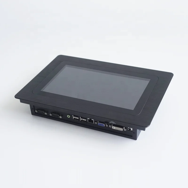 كمبيوتر مدمج 10.1 بوصة 1366 × 768 LCD Atom D2550 لوحة الكمبيوتر مع فتحة ISDN PCI