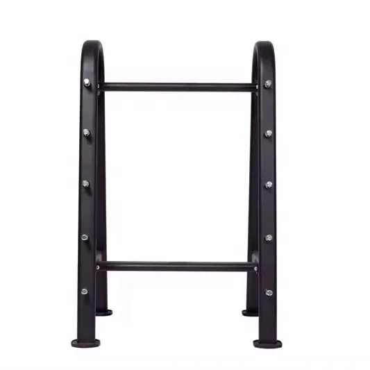 Powder-Coated Steel Barbell Rack Customized Gym Weight Storage Equipment