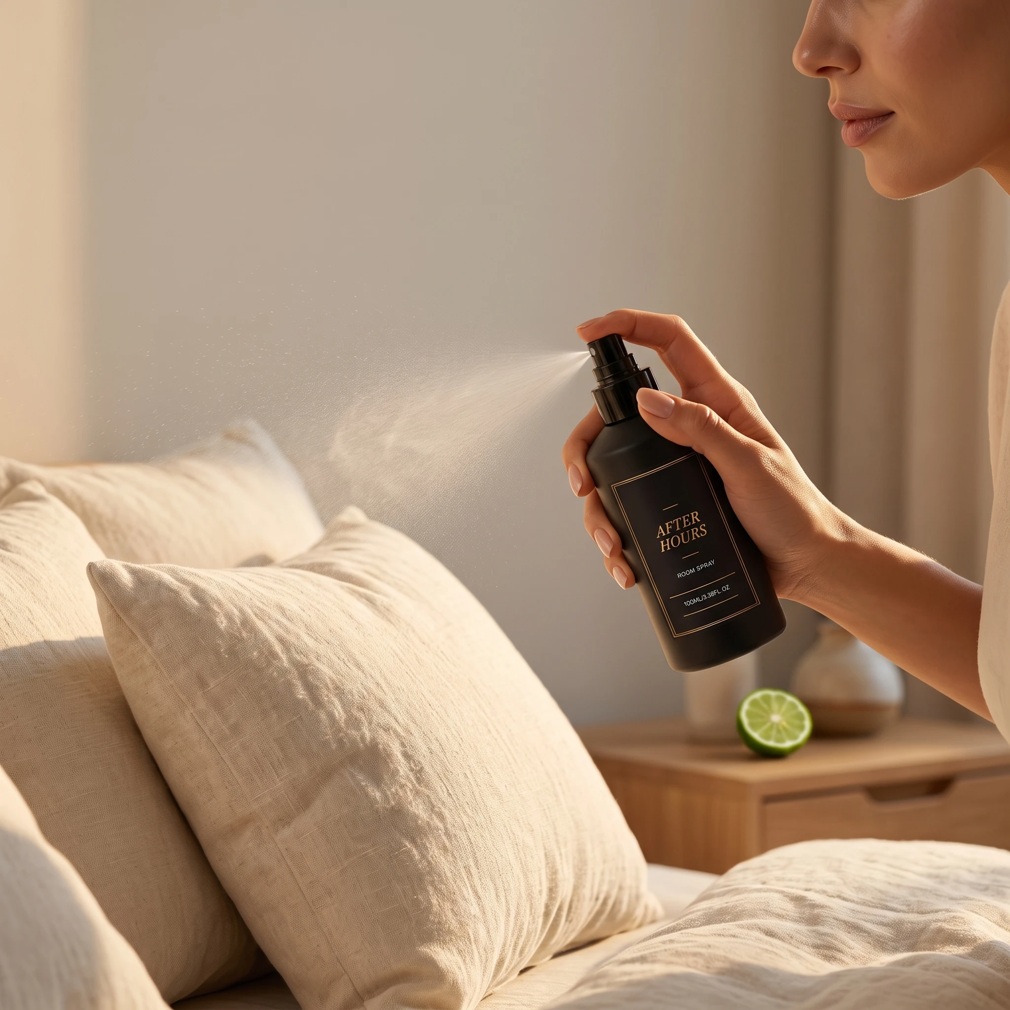 100ml After Hours, Room Spray--Gentle Ingredients, For Bedroom and Living Space, Warm and Mellow Fragrance Gentle Mist Spray