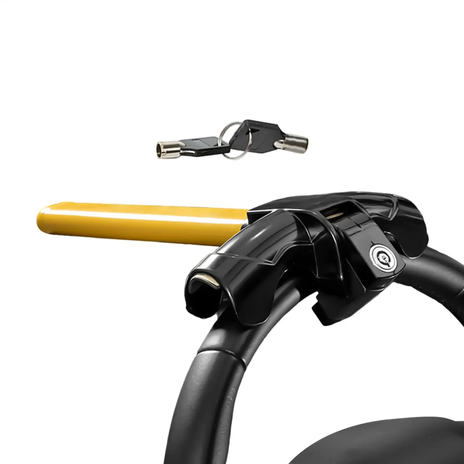 Car Steering Wheel Lock Vehicle Protection Safety Security Locking Steering Wheel Lock Anti Theft Device for Trailer Auto