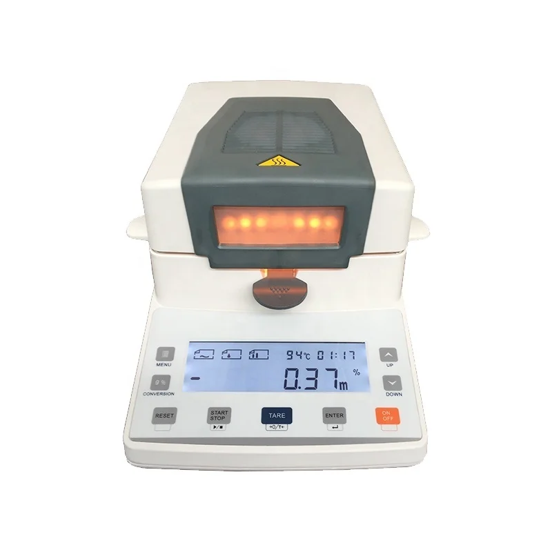 digital halogen lamp heating accuracy 0.1% feed analyzer of moisture